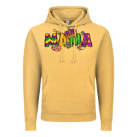 Vintage Mustard mama mardi gras Vintage Hoodie - LillyAllenDesigns