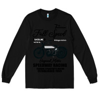 Black Speedway Racing Full Speed Pin Long Sleeve Tee - Bettercallsaul