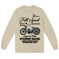 Speedway Racing Full Speed Pin Long Sleeve Tee | Teevron