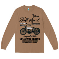 Toasted Coconut Speedway Racing Full Speed Pin Long Sleeve Tee - Bettercallsaul