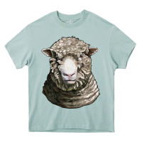 Arona dorset sheep head Heavy Core Tee - LillyAllenDesigns