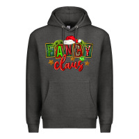 Charcoal Heather christmas fancy claus Premium Hoodie - FaDigitalArtStudio