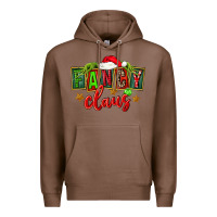 Chestnut christmas fancy claus Premium Hoodie - FaDigitalArtStudio