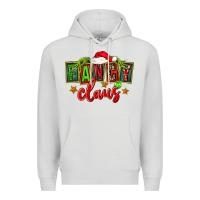 Dove Grey christmas fancy claus Premium Hoodie - FaDigitalArtStudio