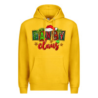 Lemon christmas fancy claus Premium Hoodie - FaDigitalArtStudio
