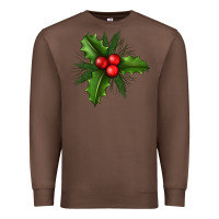 Chestnut Mistletoe Premium Sweatshirt - BundleAndBundleShop