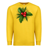 Lemon Mistletoe Premium Sweatshirt - BundleAndBundleShop