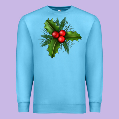 Mistletoe Premium Sweatshirt Designed By Bundleandbundleshop
