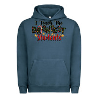 Pigment Midnight Navy I Teach The Brightest Students Urban Hoodie - LillyAllenDesigns