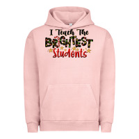 Pigment Salmon I Teach The Brightest Students Urban Hoodie - LillyAllenDesigns