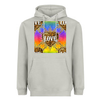 Moon Dust Pride lgbtq leopard love heart seamless pattern Heavyweight Hoodie - BundleAndBundleShop