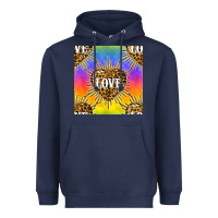 Navy Pride lgbtq leopard love heart seamless pattern Heavyweight Hoodie - BundleAndBundleShop