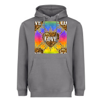 Storm Pride lgbtq leopard love heart seamless pattern Heavyweight Hoodie - BundleAndBundleShop