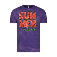 Cloud Purple summer vibes Vintage Tee - JahusDesignShop
