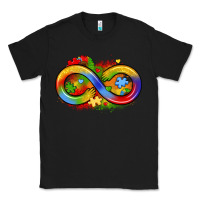 Black infinity symbol autism Classic Tee - LillyAllenDesigns