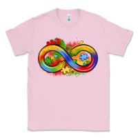 Bubblegum Pink infinity symbol autism Classic Tee - LillyAllenDesigns