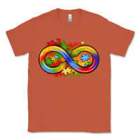 Copper infinity symbol autism Classic Tee - LillyAllenDesigns