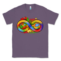 Lavender infinity symbol autism Classic Tee - LillyAllenDesigns