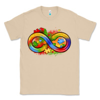 Mushroom infinity symbol autism Classic Tee - LillyAllenDesigns