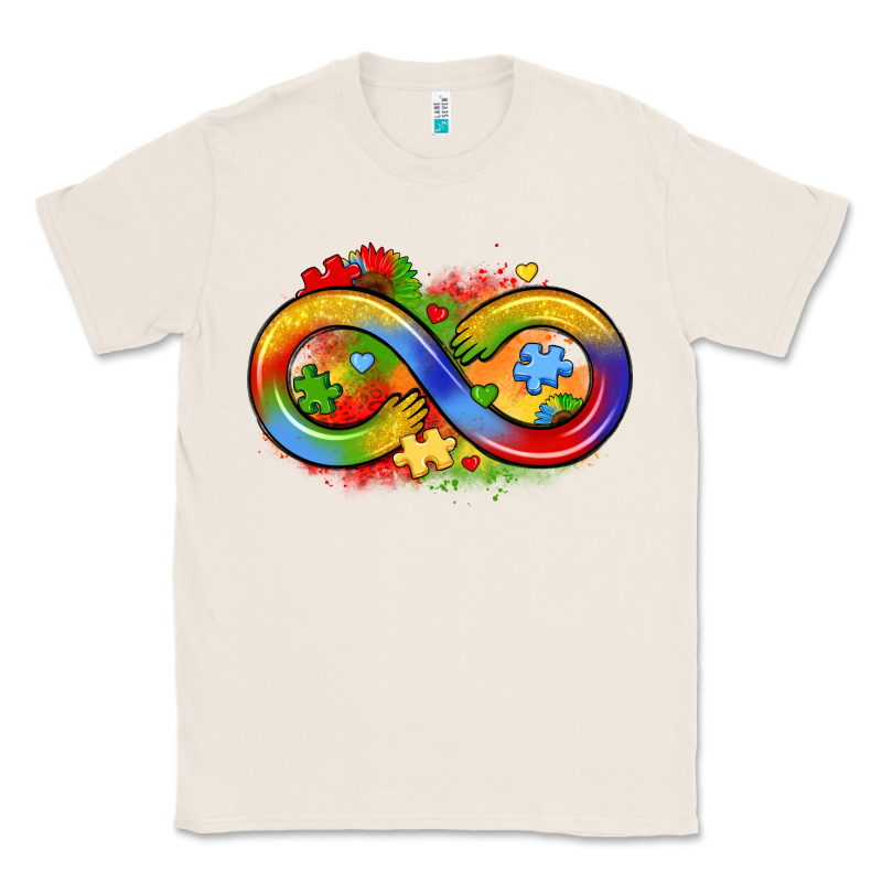 Infinity Symbol Autism Classic Tee by LillyAllenDesigns | Teevron