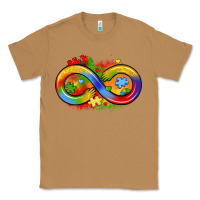Toasted Coconut infinity symbol autism Classic Tee - LillyAllenDesigns