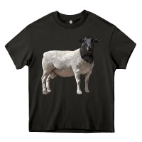Asphalt dorper sheep Heavy Core Tee - LillyAllenDesigns