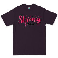 Plum strong joshua 1 9 Premium Tee - MaliasSmallBusiness