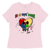 Bubblegum Pink so au some bougie Ladies Tee - MaliasSmallBusiness