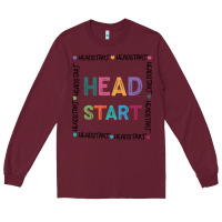 Burgundy Head Start Printable Long Sleeve Tee - Bettercallsaul