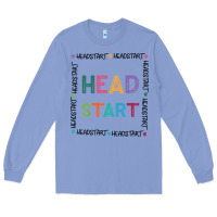 Colony Blue Head Start Printable Long Sleeve Tee - Bettercallsaul
