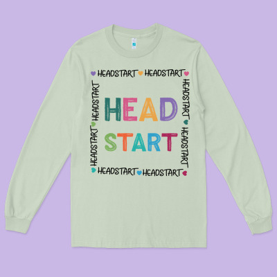 Head Start Printable Long Sleeve Tee Designed By Bettercallsaul