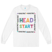 White Head Start Printable Long Sleeve Tee - Bettercallsaul