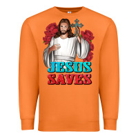 Carrot Jesus Saves Premium Sweatshirt - BundleAndBundleShop