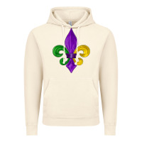 Vintage Artic mardi gras fleur de lis Vintage Hoodie - LillyAllenDesigns