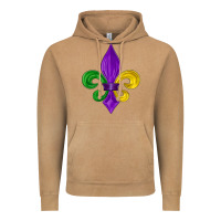Vintage Camel mardi gras fleur de lis Vintage Hoodie - LillyAllenDesigns