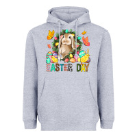 Heather Grey Easter Day Heavyweight Hoodie - BundleAndBundleShop