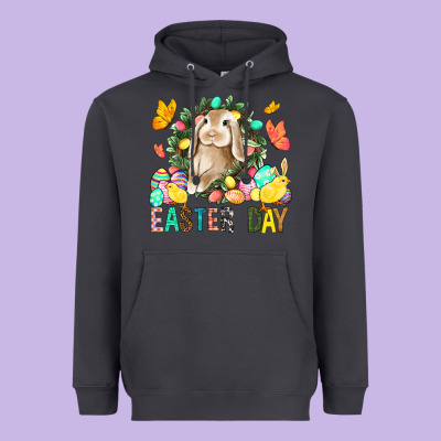 Easter Day Heavyweight Hoodie Designed By Bundleandbundleshop