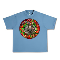 Pebble Blue christmas navajo churro sheep Urban Heavy Tee - LillyAllenDesigns