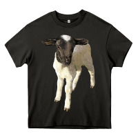 Asphalt dorper baby sheep Heavy Core Tee - LillyAllenDesigns