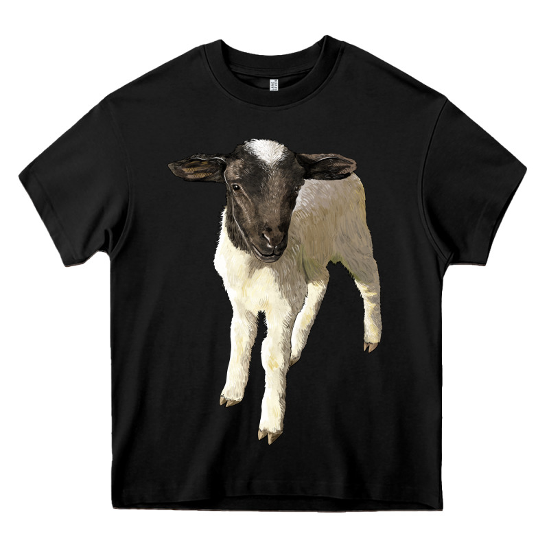 Dorper Baby Sheep Heavy Core Tee by LillyAllenDesigns | Teevron