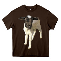Chocolate Brown dorper baby sheep Heavy Core Tee - LillyAllenDesigns