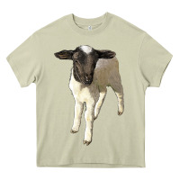 Mossy dorper baby sheep Heavy Core Tee - LillyAllenDesigns