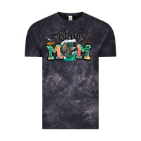 Cloud Black fishing mom Vintage Tee - LillyAllenDesigns