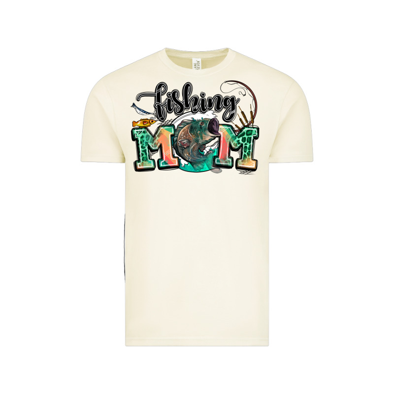 Fishing Mom Vintage Tee by LillyAllenDesigns | Teevron