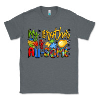 Charcoal Heather my brother is au some Classic Tee - LillyAllenDesigns