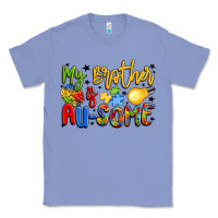 Colony Blue my brother is au some Classic Tee - LillyAllenDesigns