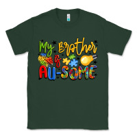 Sports Green my brother is au some Classic Tee - LillyAllenDesigns