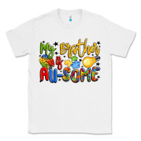 White my brother is au some Classic Tee - LillyAllenDesigns