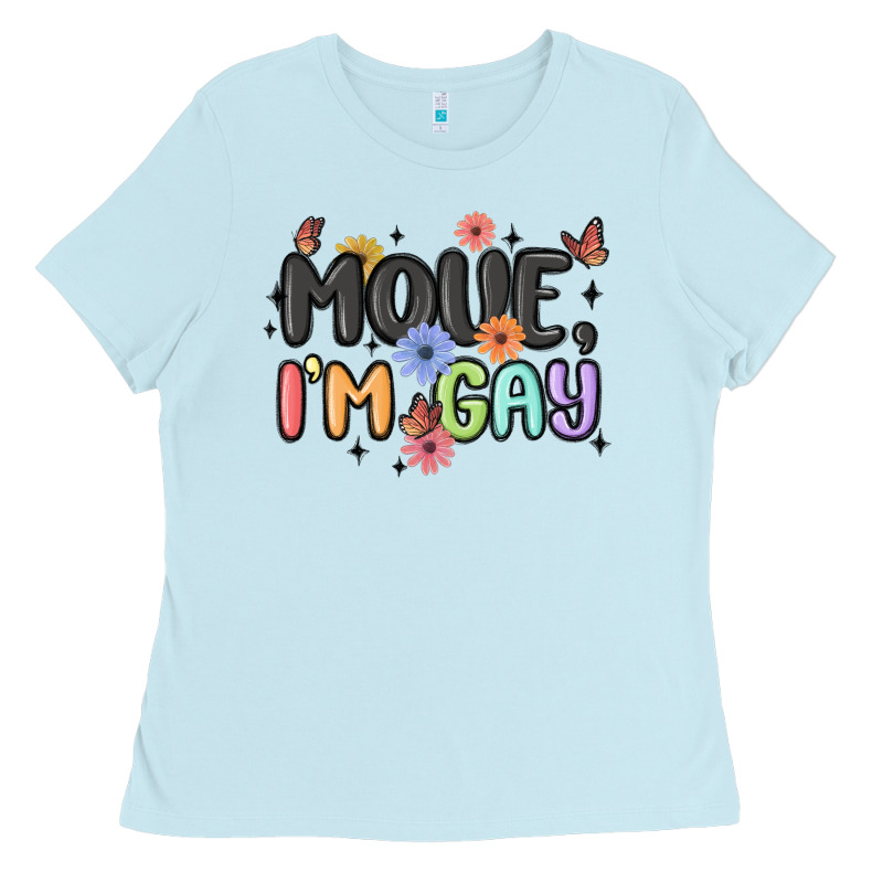 Movie I'm Gay Ladies Tee by MaliasSmallBusiness | Teevron