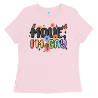Bubblegum Pink movie i'm gay Ladies Tee - MaliasSmallBusiness